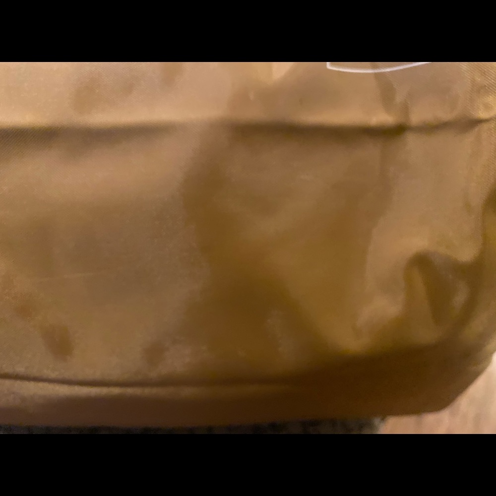 SOLD - LONGCHAMP MUSTARD GOLD GREAT WALL CITY LMTD CHINA Tote RARE LUX Lrg - Picture 15 of 16